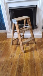 Vintage Wooden Step Stool/ladder