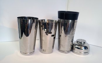 Retro Shaker With Drink Recipes