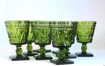 Vintage Indiana Glass Goblets