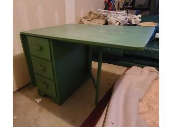 Vintage Table/ Desk With Fold Out Wings
