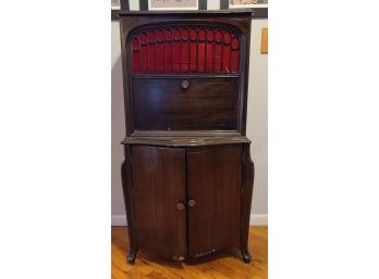 Vintage Stereo Cabinet - Converted For Storage