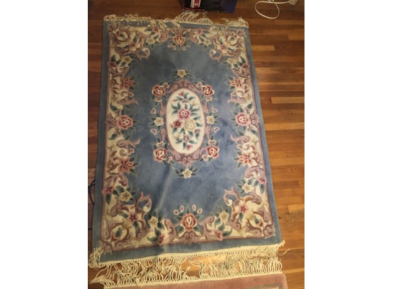 Blue Oriental Carpet 72 X 49W