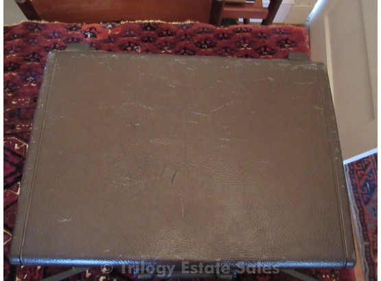 Vintage Samsonite Hard Briefcase Brown