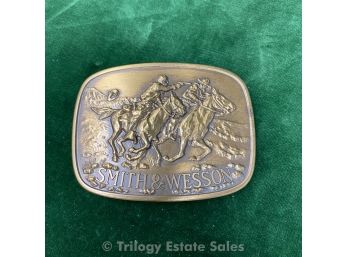 Smith & Wesson 'The Horse Thief' Belt Buckle