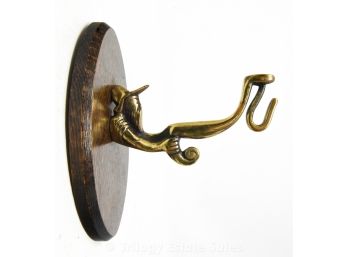 Brass Figural Hook