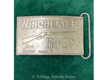 Winchester Repeating Arms Tiffany & Co. Belt Buckle