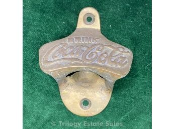 Coca-Cola Brass Bottle Opener