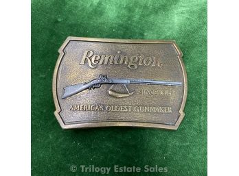Remington 1816 Flintlock Rifle Belt Buckle