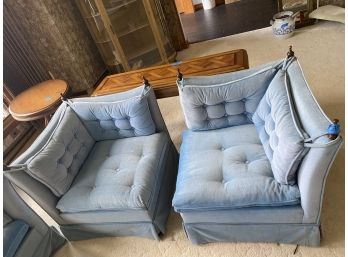 Mid Century Modern Convertible Love Sofa /Two Chairs Lr56