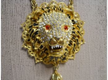 Fantastic Lion Necklace- Vintage