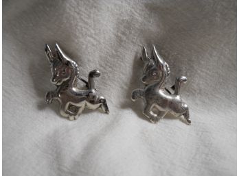 Two Burro Pins   1950's