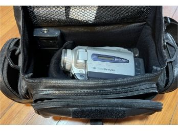 Sony 120X Digital Zoom Handi Cam With Case Extra Battery No Charger