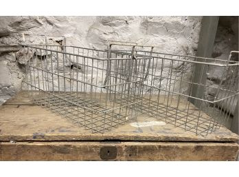 Pair Of Old Wire Baskets