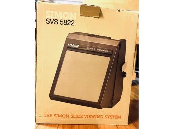 Vintage Slide Viewer Simon SVS 5822
