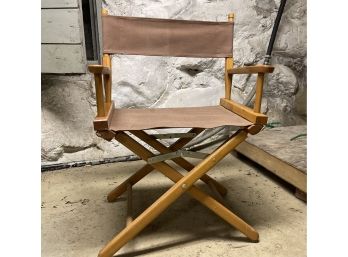 Set Of 6 Vintage Director's Chairs Vintage Brown Canvas Gold Medal
