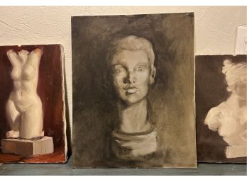Lot Of 4 - Unsigned Laura Stover Study Paintings