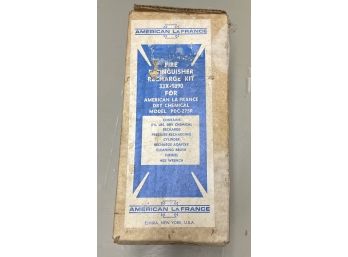 Vintage LaFrance Brand Fire Extinguisher Sealed - NOS