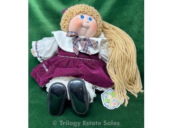1985 16' Bisque Cabbage Patch Kids Doll 'Della Frances' Signed