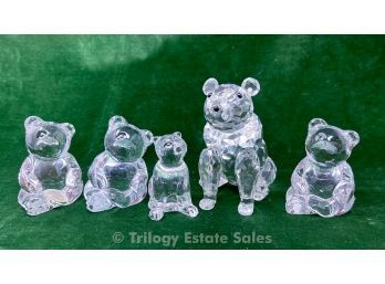 Can You Bear It? Waterford, Shannon, And Princess House Crystal Bears