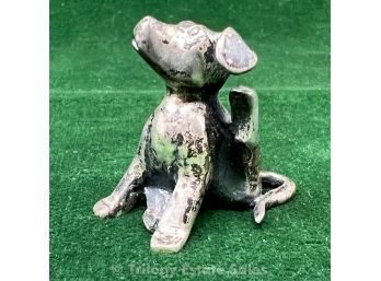 S. KIRK & SON Sterling Itching Dog 2.14 Ozt