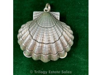 Sterling Silver Sea Shell Pendant / Ornament