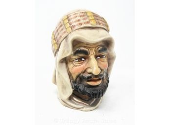 Royal Crown Original Arnart Sheik Porcelain Head, Signed