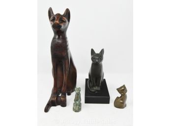 Four Egyptian Cats