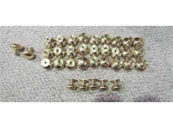 37 Solid Brass Pull Knobs
