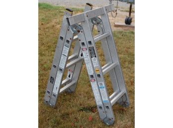 Krause MultiMatic Ladder 12' Type 1A Industrial 300lbs Model 121482