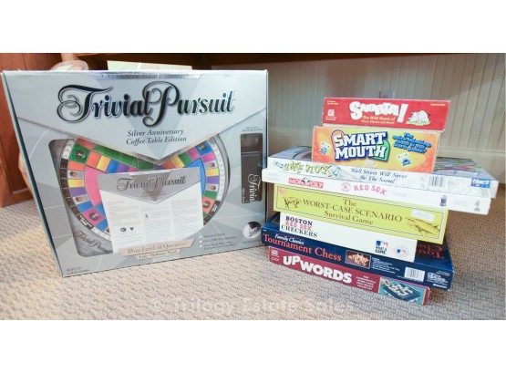 Games Lot 2: Coffee Table Trivial Pursuit & Others
