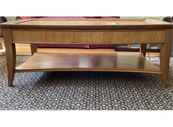 Thomasville Brand Mid Century Style Wood Coffee Table (matches End Table)