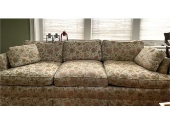 Crestwood Brand Floral Tapestry Couch