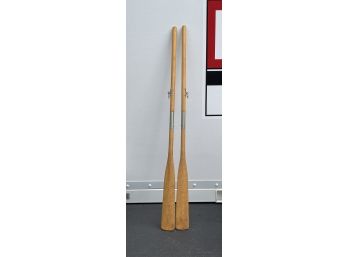 Pair Wood Oars 60' (Shorter Set)