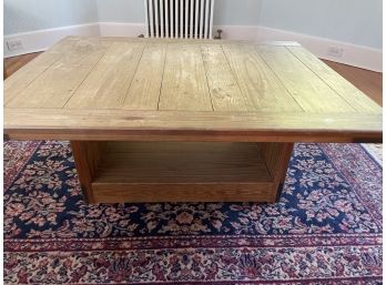 This End Up  Brand Wood Coffee Table