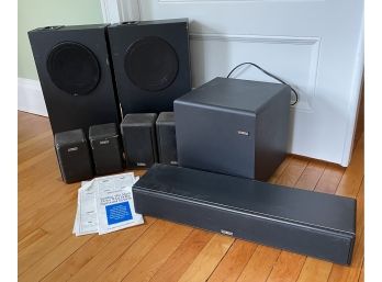 Vintage Henry Kloss Cambridge Soundworks Dolby Surround System & Paperwork (8 Pieces)