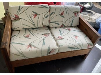 This Ends Up Brand Large Oversized Loveseat Floral Cushions 53' X 31.5 X 31' Tall