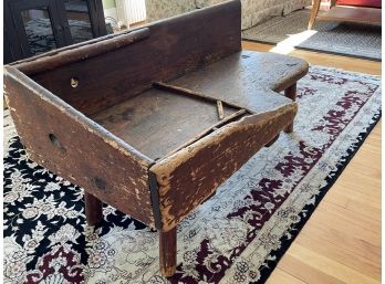 Antique Cobbler's Bench Rustic Coffee Table