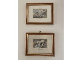 Two Framed Prints Of Florence, Italy..LV28