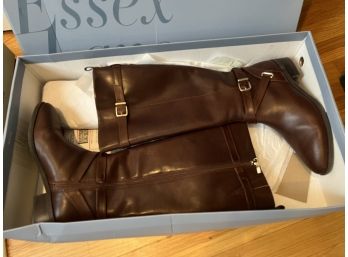Essex Lane Womans Tall Brown Boots 8.5