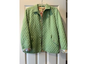 Kate Hill Womans Apple Green Jacket XS