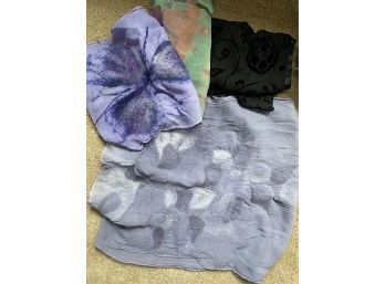 Lavender And Felt Wrap And Scarfs 2BR259