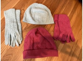 2 Hat And Glove Sets