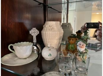 8 Piece Irish Collection Includes 6' Belleek Vase..DR105
