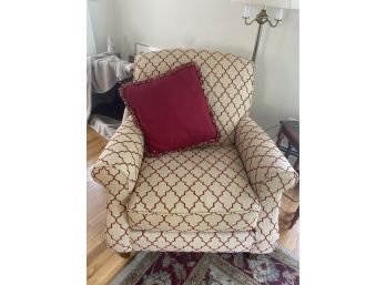 Haverty's Furniture Upholstered Accent Chair With Pillow..LY16
