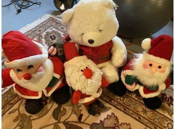 Stuffed Christmas Toys..B350