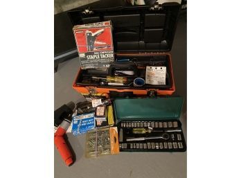 Tool Box With Tools, Etc...B340