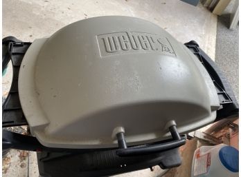 Small Weber Grill On Stand..G