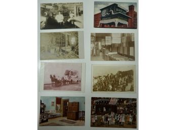 Lot Of 8 RPPC ( Early Stove's, Room Interior's)