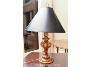 Painted Wood Lamp