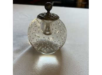 Antique Inkwell  Pairpoint?